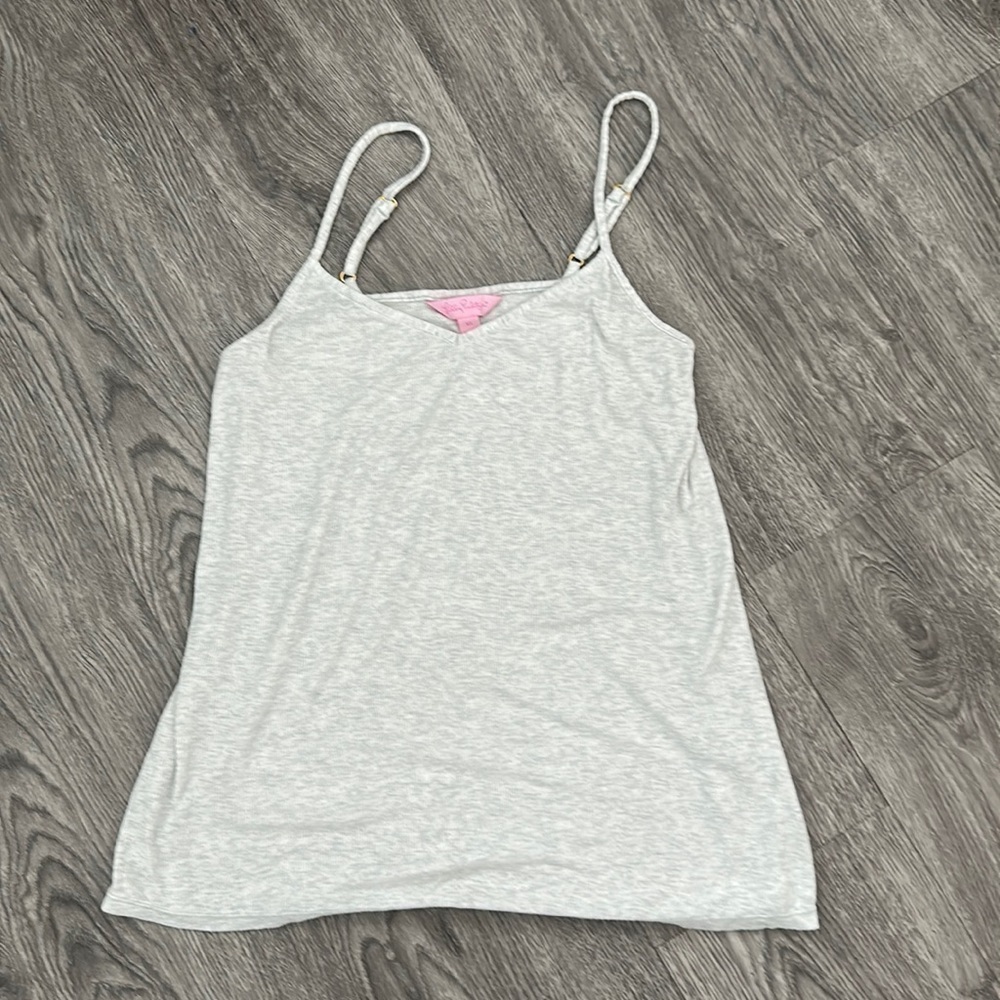 Lilly Pulitzer Tank Top Womens Grey